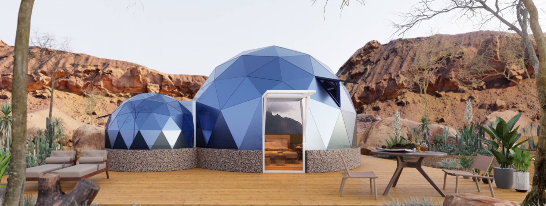 六枝特区球形智能光伏玻璃星空房